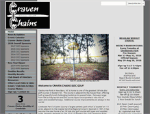 Tablet Screenshot of cravenchains.com
